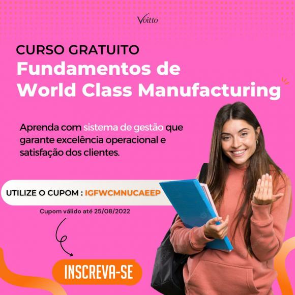 World Class Manufacturing - Curso focado em WCM